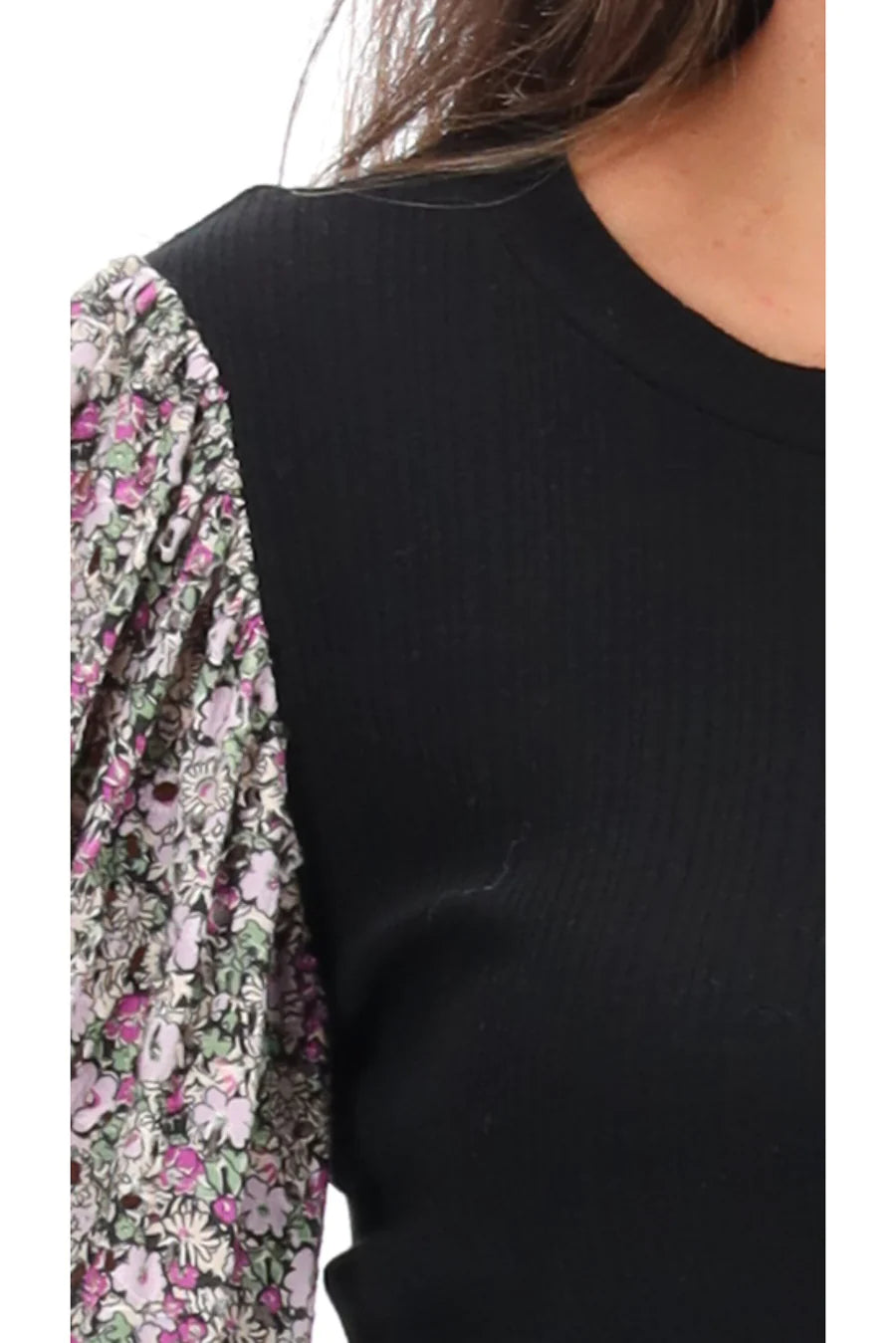 Charlo - Jazz Knit Top - Black