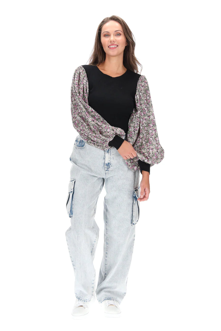 Charlo - Jazz Knit Top - Black