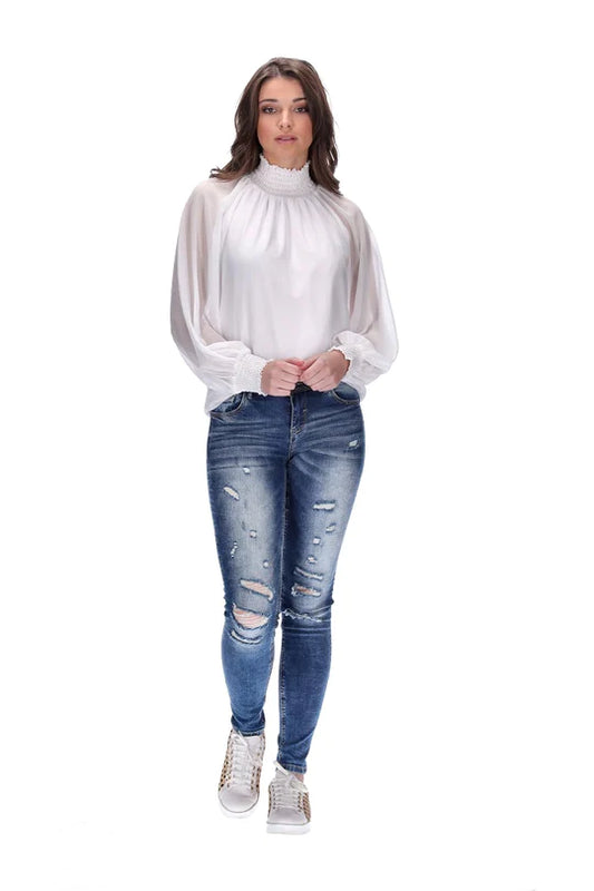 Augustine - Pretty Bascis | Seth Top | White