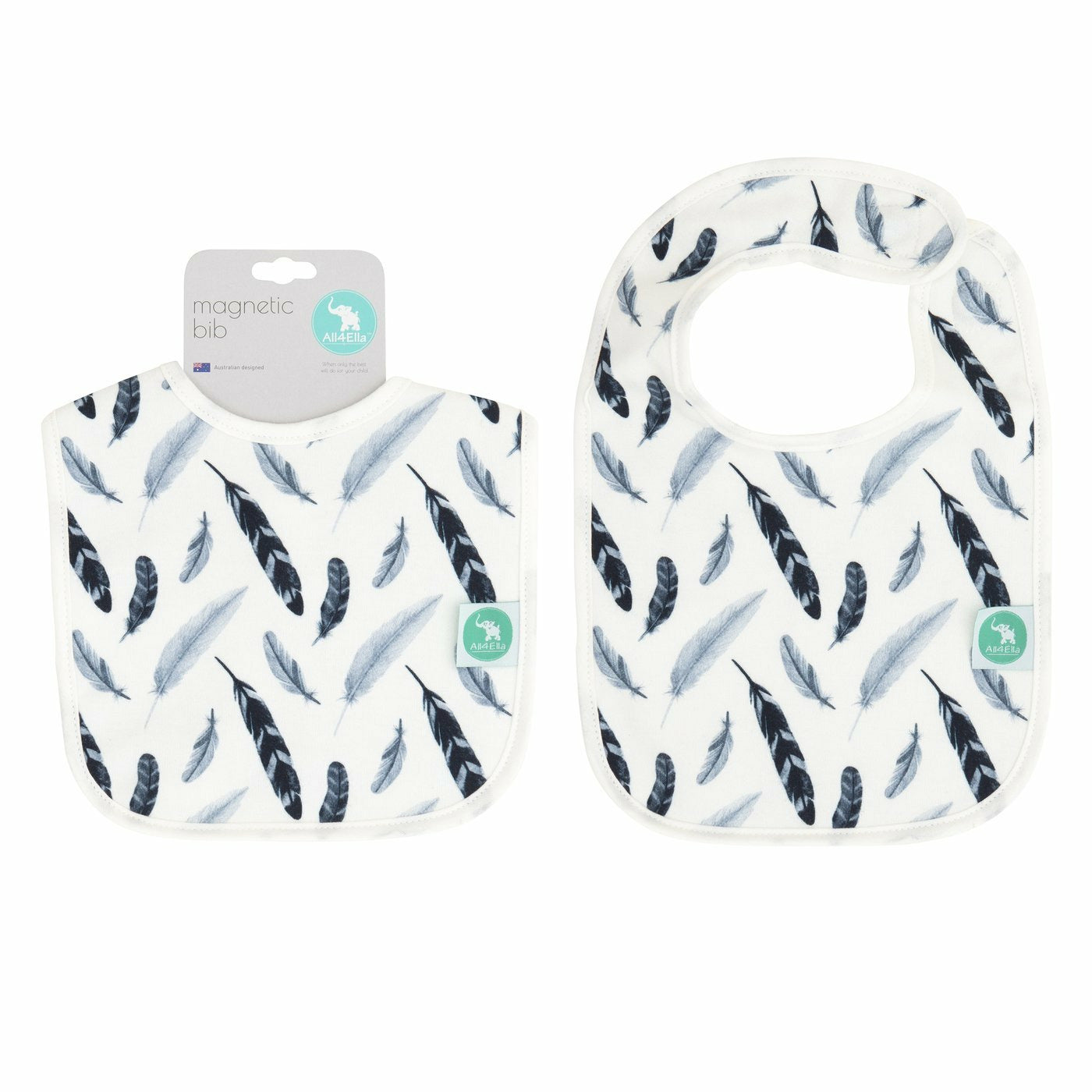 All4Ella - Magnetic Bib Feather