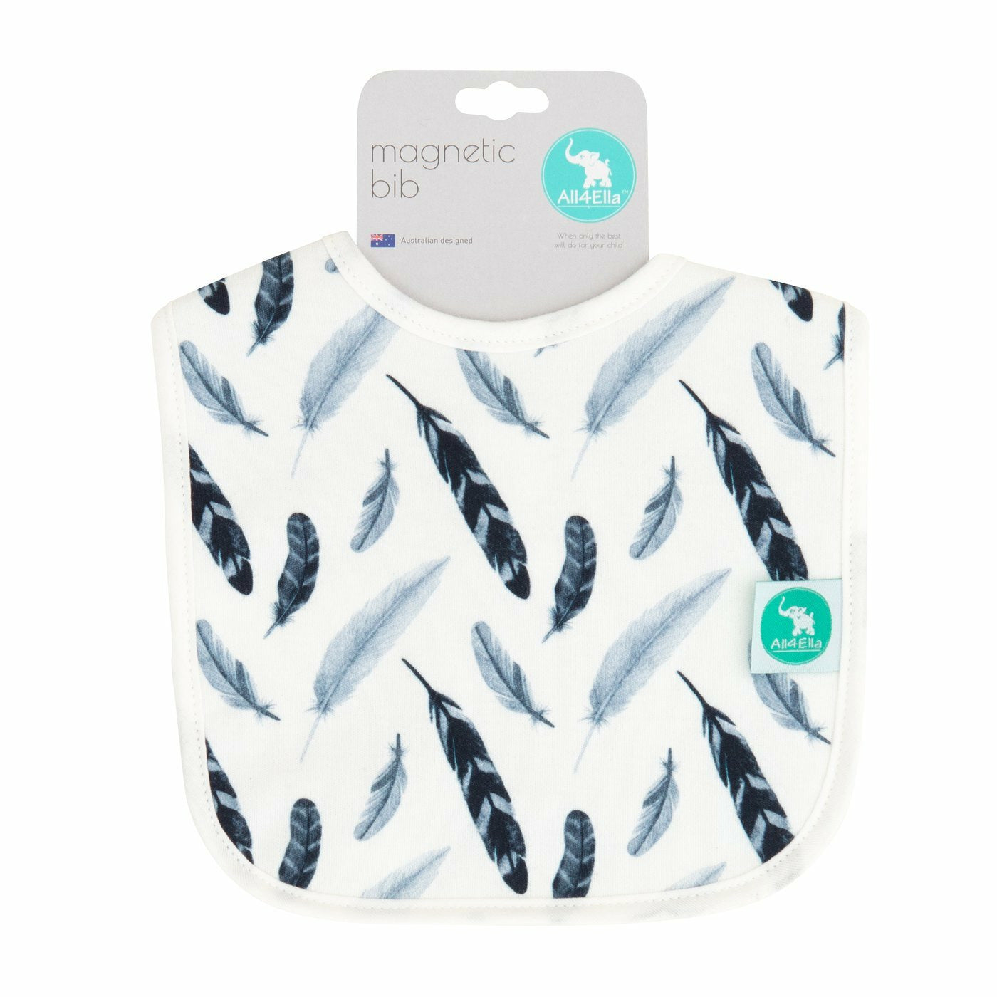 All4Ella - Magnetic Bib Feather