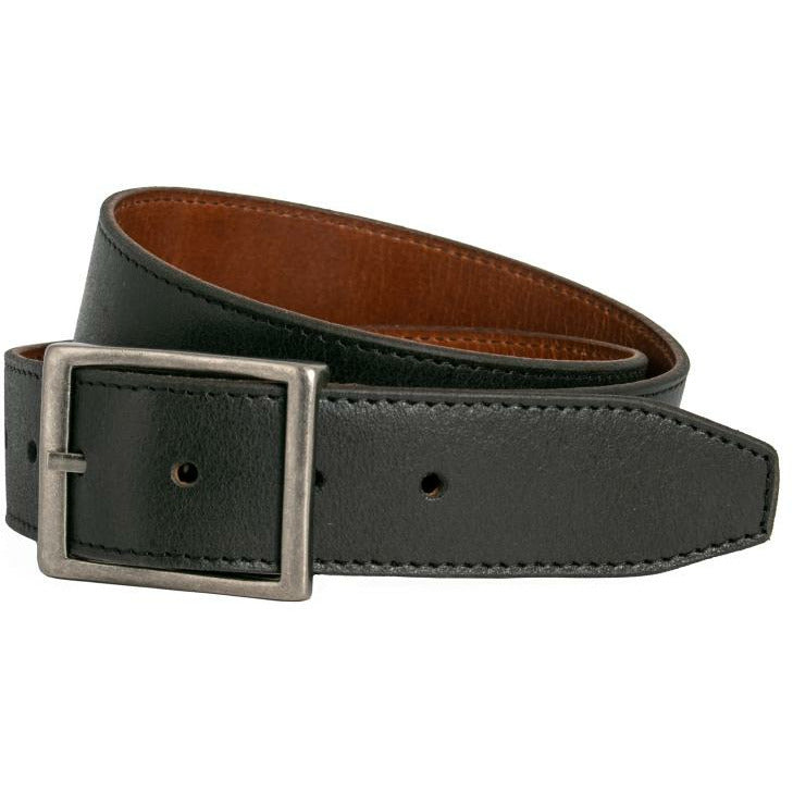 Loop Leather Co. Two Face Reversible Leather Belt Black/Tan