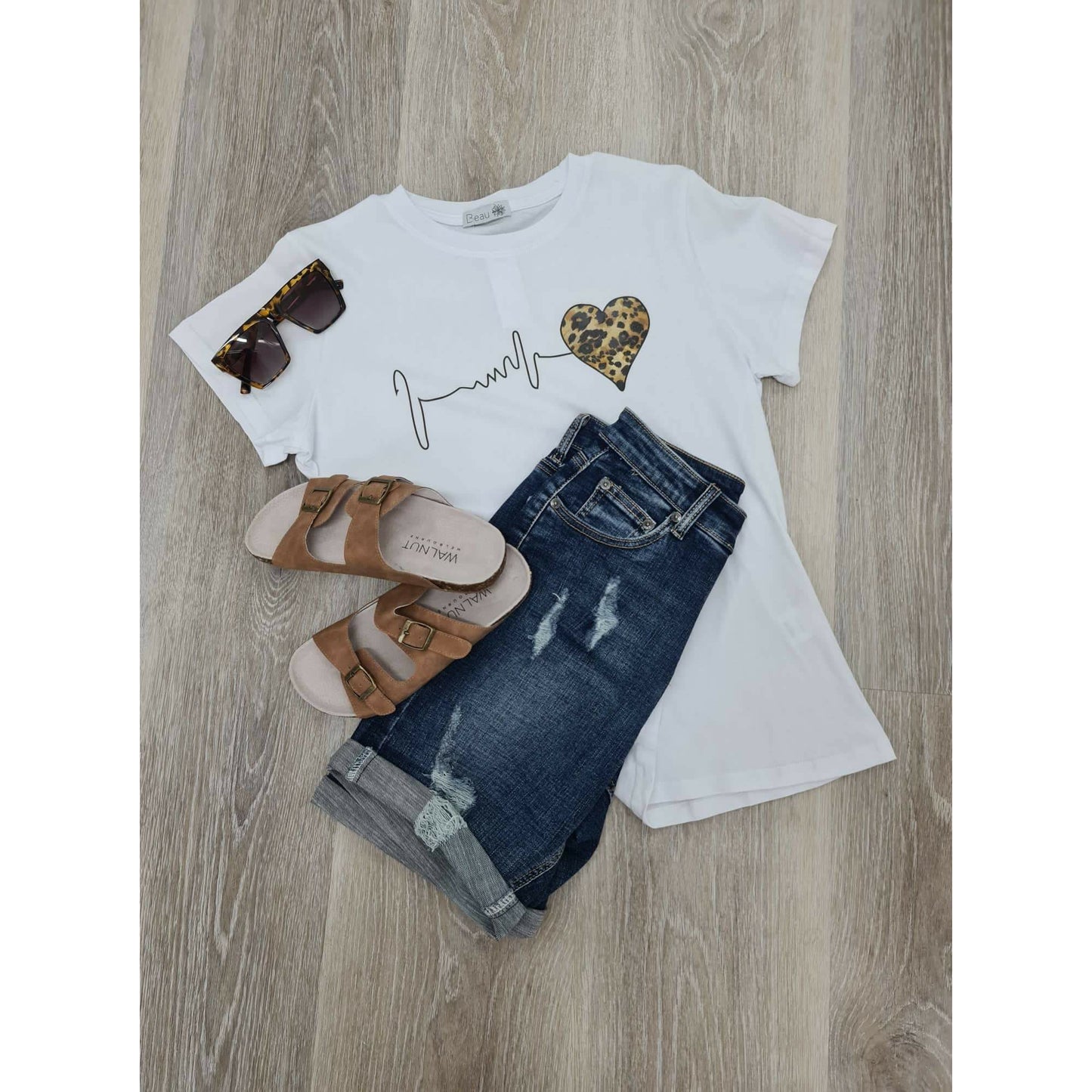 Wakee -Denim Short Dark Blue