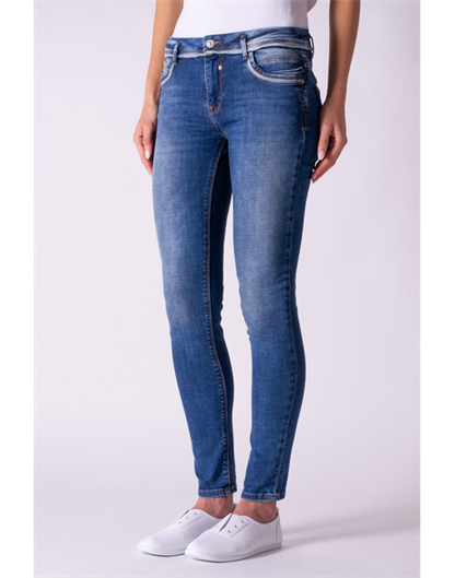 LTB Fara Angelis Wash Low Rise Super Slim Jeans Style358