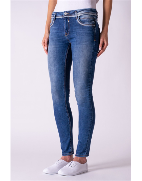 LTB Fara Angelis Wash - Low Rise Super Slim Jeans