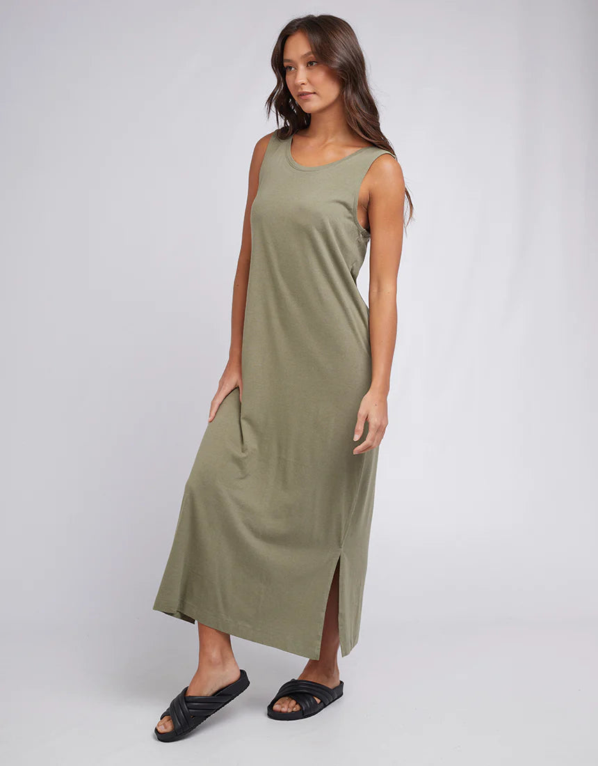 SILENT THEORY - Harley Tank Dress - Khaki