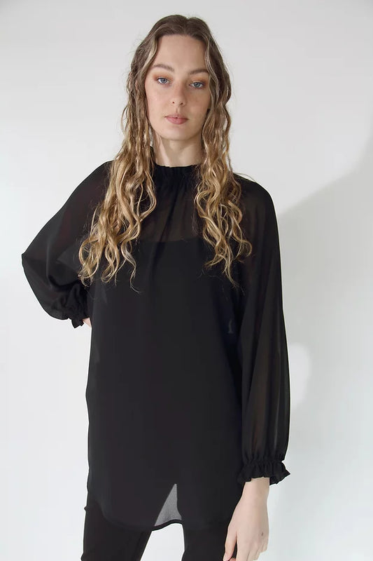 Jaclyn M | Ashley Blouse - Black