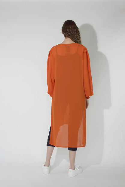 JACLYN M - Zepher Tunic Dress | Terracotta