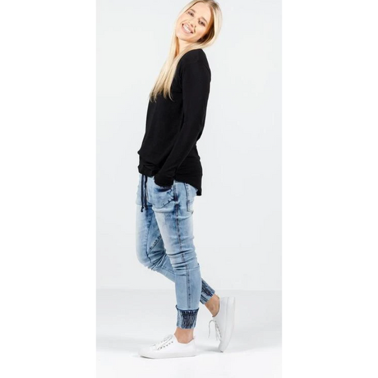 Home-Lee Weekender Jeans - Snow Wash