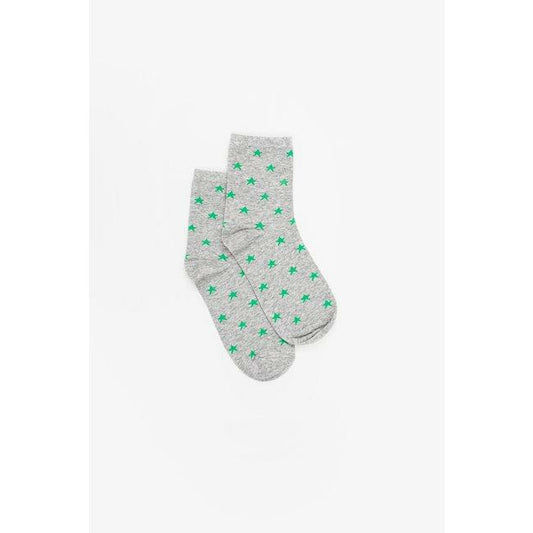 Antler - Star Sock Green