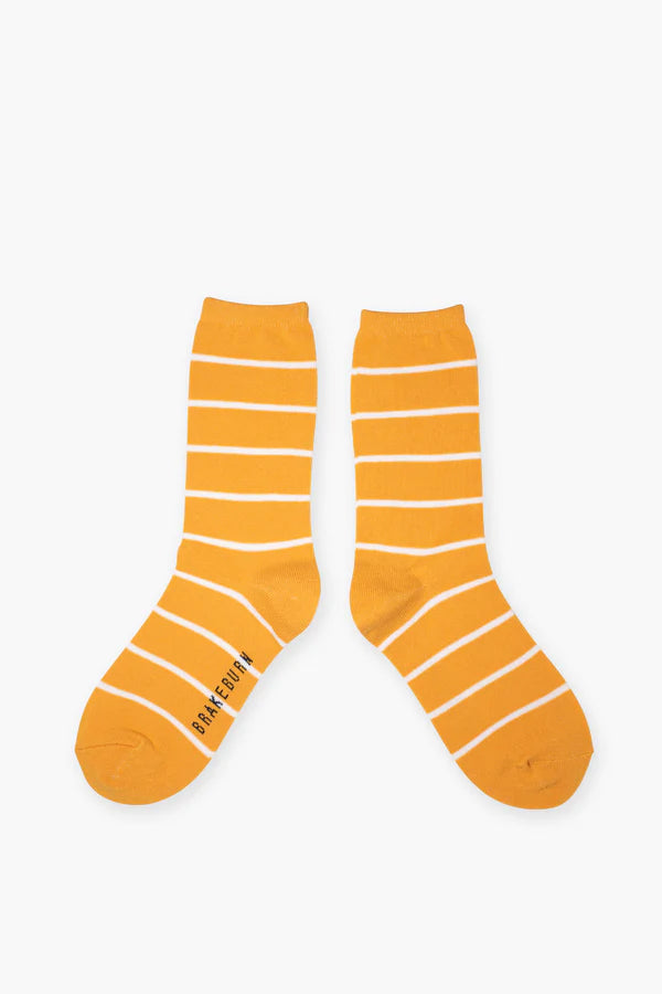 Brakeburn Yellow Stripe Socks