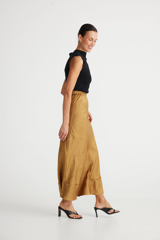 Brave + True Corrinne Skirt - Bronze