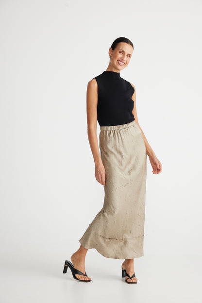 Brave + True Corrinne Skirt - Moss