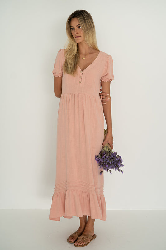 HUMIDITY - Valencia Dress | Rose Pink