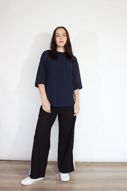 JACLYN M Cooper Blouse - Midnight