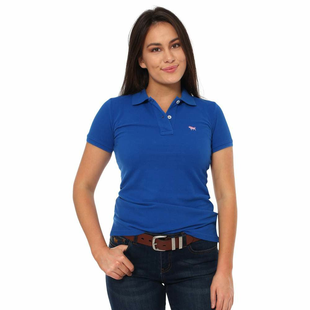 Ringers Western - Classic Womens Polo Shirt Royal Blue