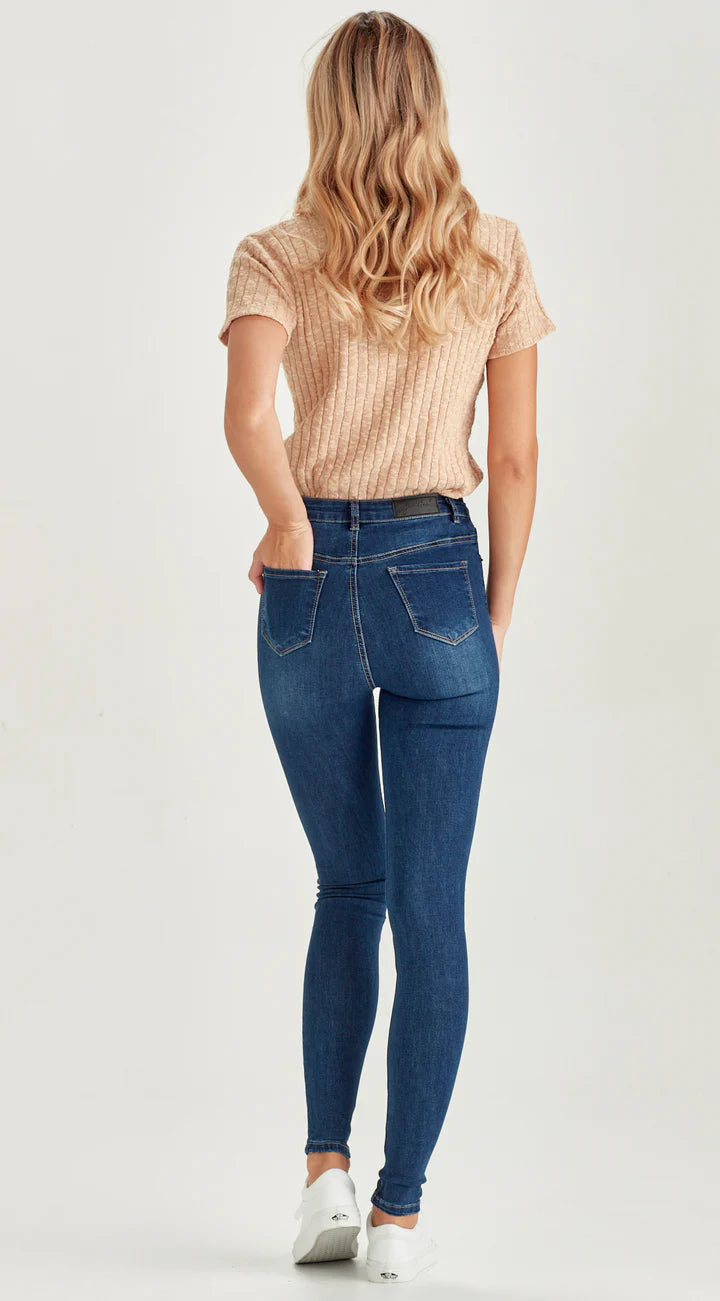 Junkfood | ROCKER Tall Jean Dark Blue