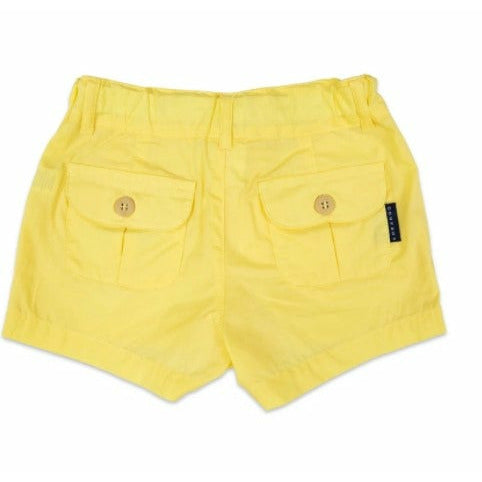 Korango - Spot of Gold Cotton Woven Short Lemon