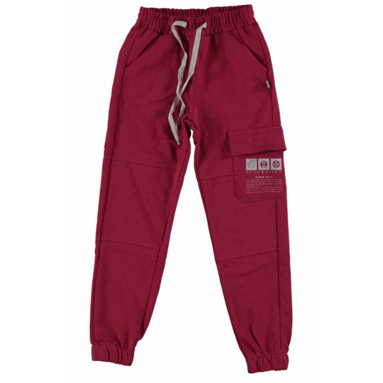 Style Junior - Girls Track Pant Claret Red