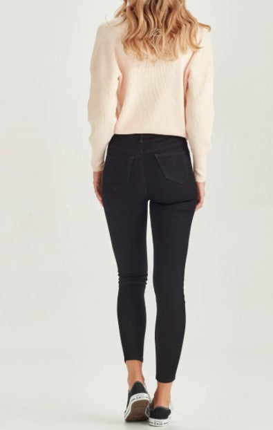Junkfood - Bowie Ankle Grazer Jean | Black