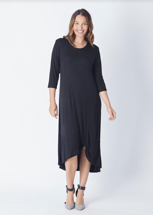 Cordelia St | Knot Dress - Black