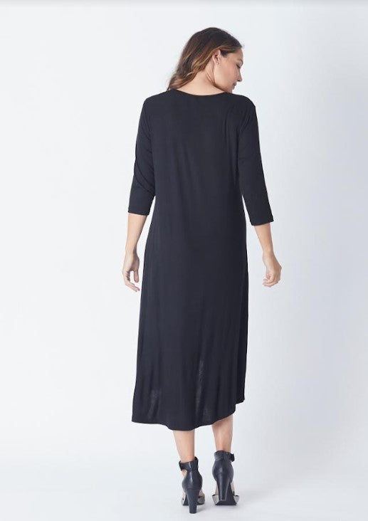 Cordelia St | Knot Dress - Black