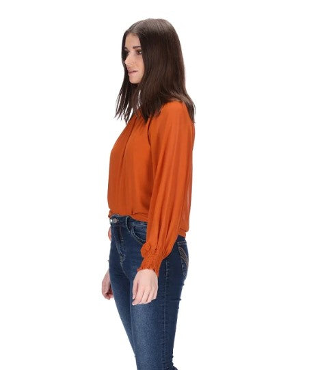 Augustine | Pretty Basics - Seth Top Rust