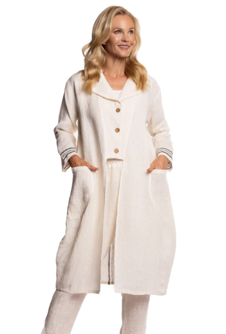 Imagine Fashion Mamie Jacket - Cream