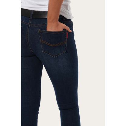 Ringers Western Sophie Womens Mid Rise Skinny Jean - Classic Blue