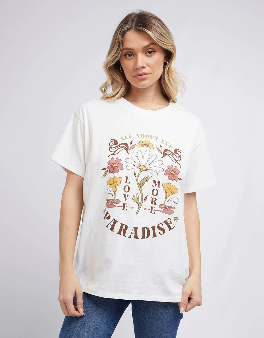 All About Eve Daisy Tee | Vintage White
