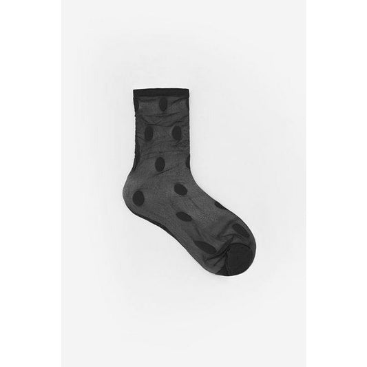 Antler - Stocking Spot Sock Black