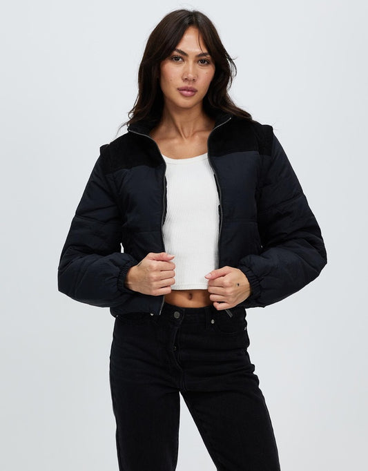 Silent Theory - Rally Puffa Jacket | Black