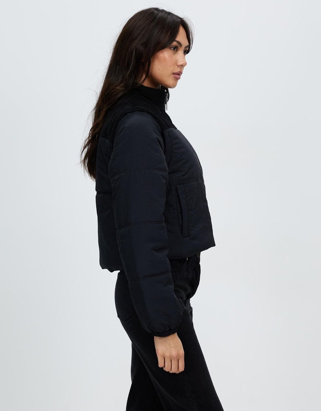 Silent Theory - Rally Puffa Jacket | Black