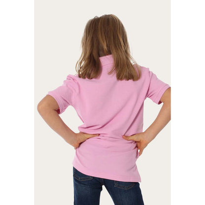 Ringers Western - Classic Kids Polo Shirt Pastel Pink