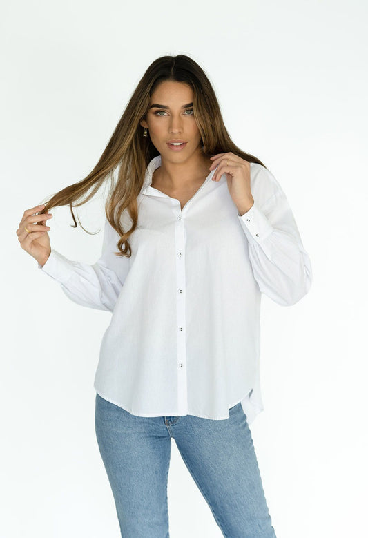 Humidity Stephanie Shirt - White