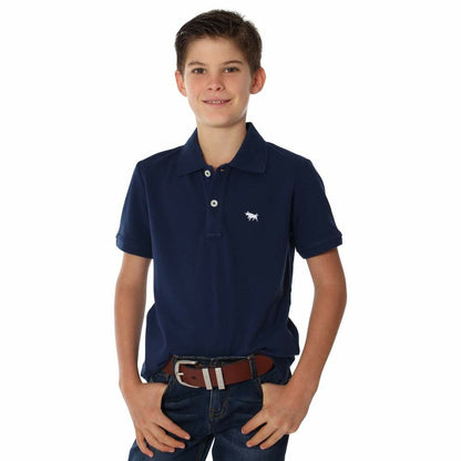 Ringers Western - Classic Kids Polo Shirt Navy