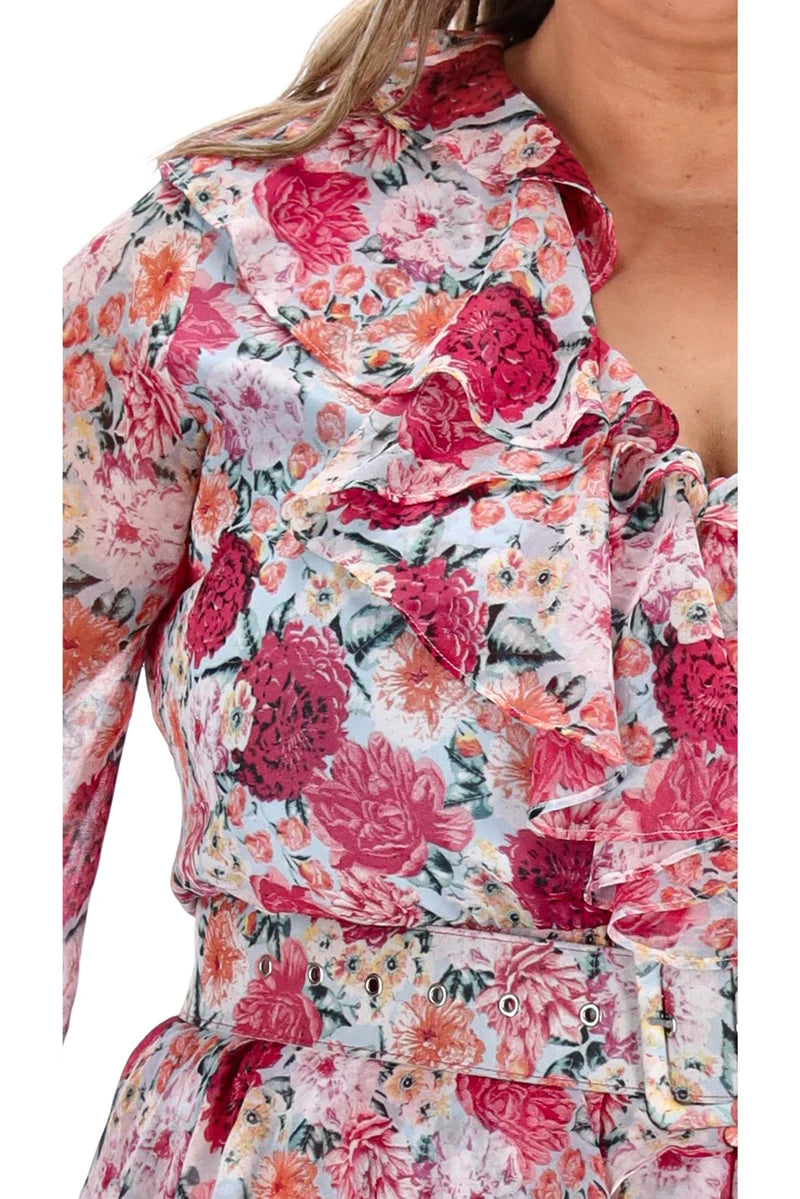 Augustine Estelle Dress - Blue Floral