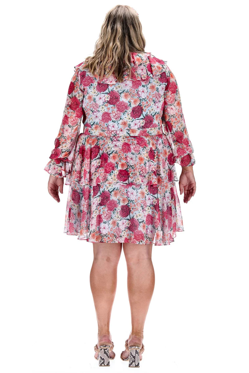 Augustine Estelle Dress - Blue Floral