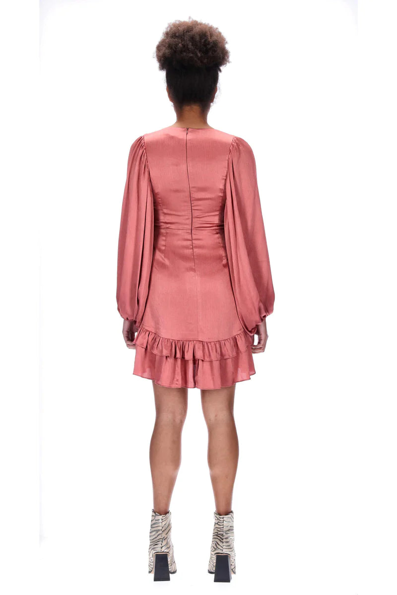 Augustine | Hudson Dress - Rose Gold