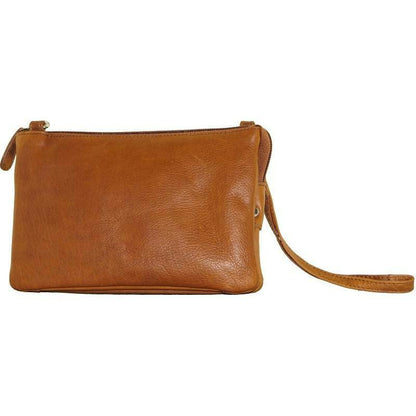 Cenzoni - Small size Leather Handbag - Tan